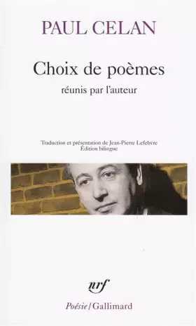 Couverture du produit · Choix de poèmes