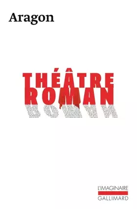 Couverture du produit · Théâtre/Roman
