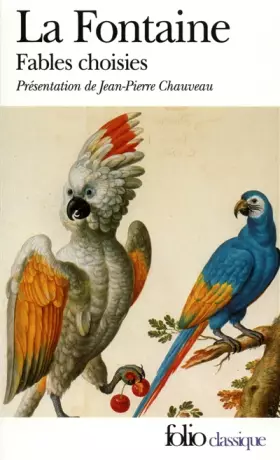 Couverture du produit · Fables choisies