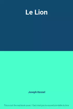 Couverture du produit · Le Lion
