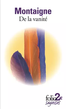 Couverture du produit · De la vanité