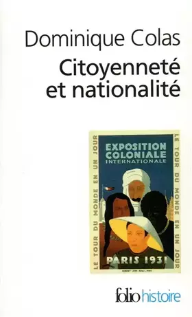 Couverture du produit · Citoyenneté et Nationalité