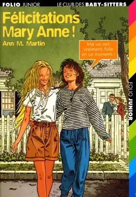 Couverture du produit · Félicitations Mary-Anne