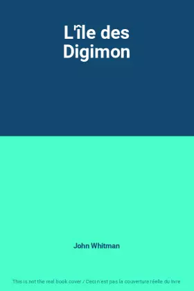 Couverture du produit · L'île des Digimon