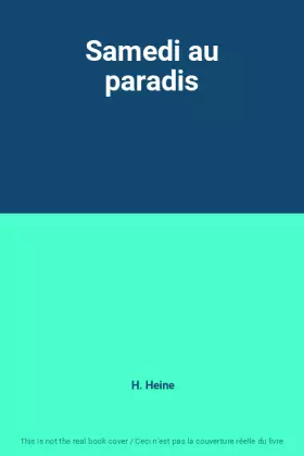 Couverture du produit · Samedi au paradis
