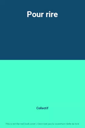 Couverture du produit · Pour rire