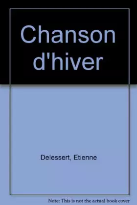 Couverture du produit · Chanson d'hiver