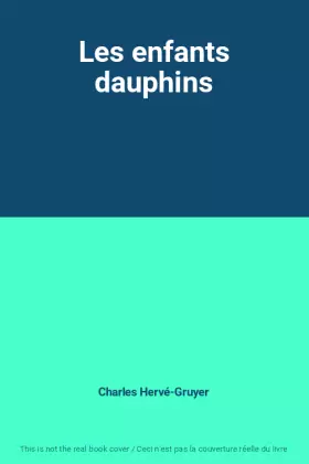 Couverture du produit · Les enfants dauphins
