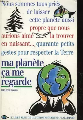 Couverture du produit · Ma planète ça me regarde