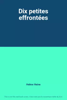 Couverture du produit · Dix petites effrontées