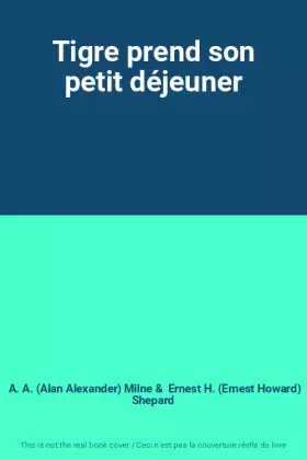 Couverture du produit · Tigre prend son petit déjeuner