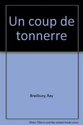 Couverture du produit · Un coup de tonnerre