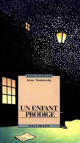 Couverture du produit · Un enfant prodige