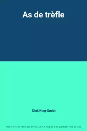 Couverture du produit · As de trèfle