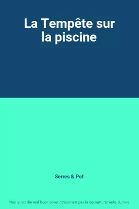 Couverture du produit · La Tempête sur la piscine