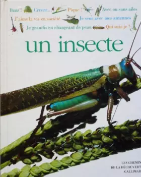 Couverture du produit · Qui suis-je ? un insecte