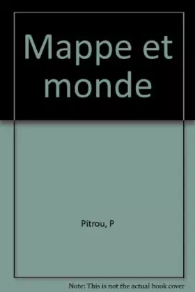 Couverture du produit · Mappe et Monde