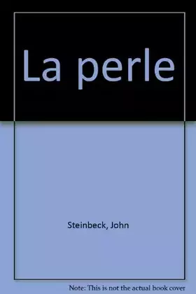 Couverture du produit · La perle (1000 Soleils)