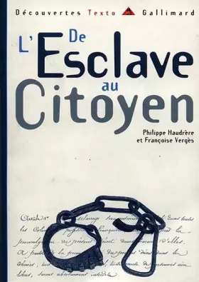 Couverture du produit · De l'esclave au citoyen