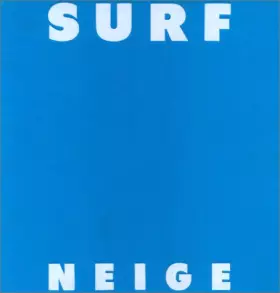 Couverture du produit · SURF NEIGE