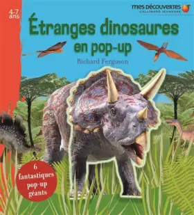 Couverture du produit · Étranges dinosaures en pop-up