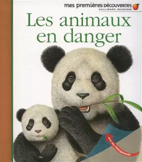 Couverture du produit · Les animaux en danger