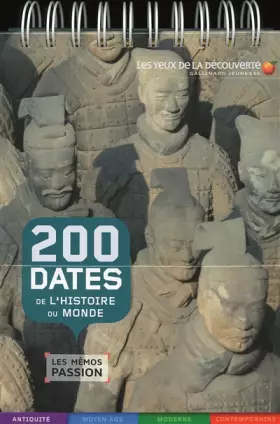 Couverture du produit · 200 dates de l'histoire du monde