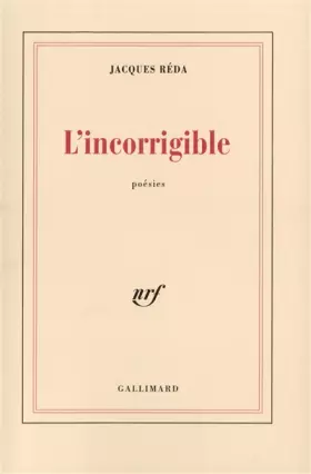 Couverture du produit · L'Incorrigible