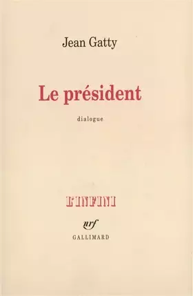 Couverture du produit · Le président: Dialogue