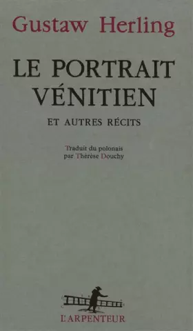 Couverture du produit · Le Portrait vénitien et autres récits