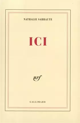 Couverture du produit · Ici