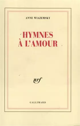 Couverture du produit · Hymnes à l'amour