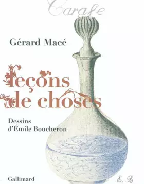Couverture du produit · Leçons de choses