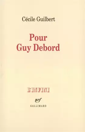 Couverture du produit · Pour Guy Debord