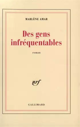 Couverture du produit · Des Gens infréquentables
