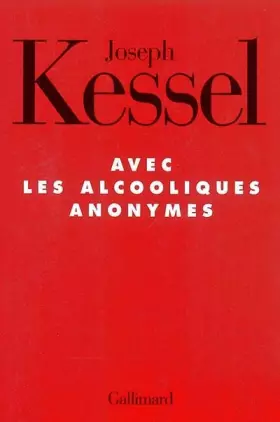 Couverture du produit · Avec les alcooliques anonymes