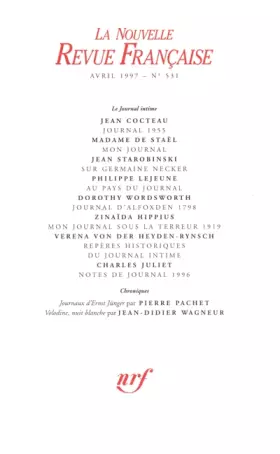 Couverture du produit · La N.R.F., numéro 531