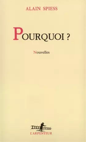 Couverture du produit · Pourquoi ? (nouvelles)