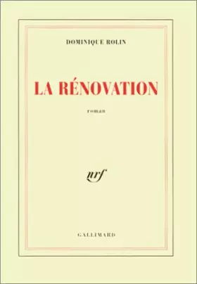 Couverture du produit · La Rénovation