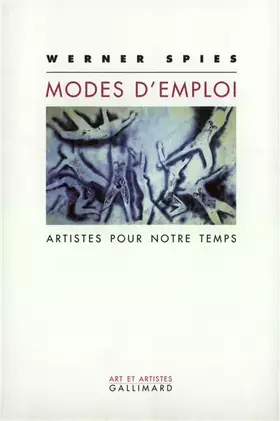 Couverture du produit · Modes d'emploi. Artistes pour notre temps
