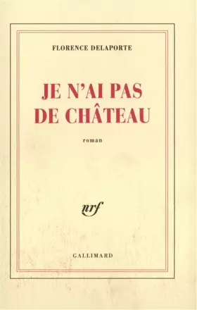 Couverture du produit · Je n'ai pas de château