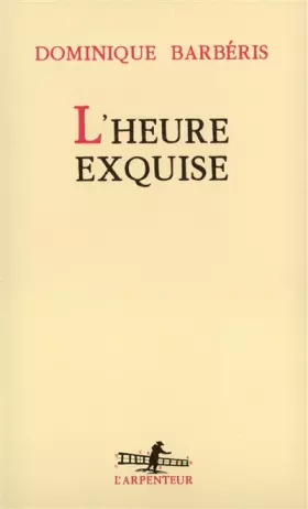 Couverture du produit · L'Heure exquise