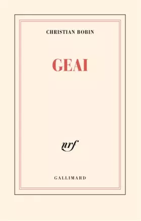 Couverture du produit · Geai