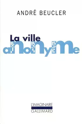 Couverture du produit · La Ville anonyme