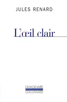 Couverture du produit · L'Œil clair