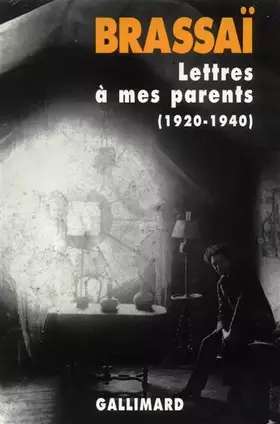 Couverture du produit · Lettres à mes parents : 1920-1940