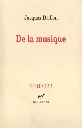 Couverture du produit · De la musique