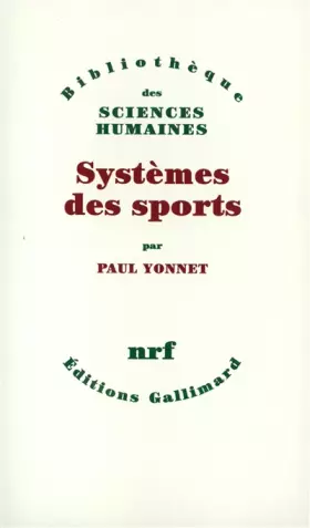 Couverture du produit · Systèmes des sports