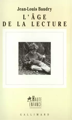Couverture du produit · L'Age de la lecture
