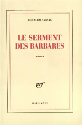 Couverture du produit · Le Serment des barbares
